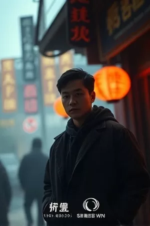 秋分之后电影封面，田埂上的金黄色麦浪与背影
