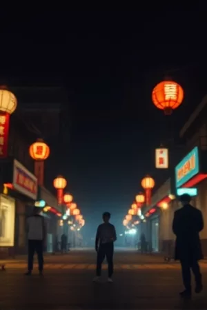 河湾十二时剧集封面，清晨河面雾气与摆渡小船